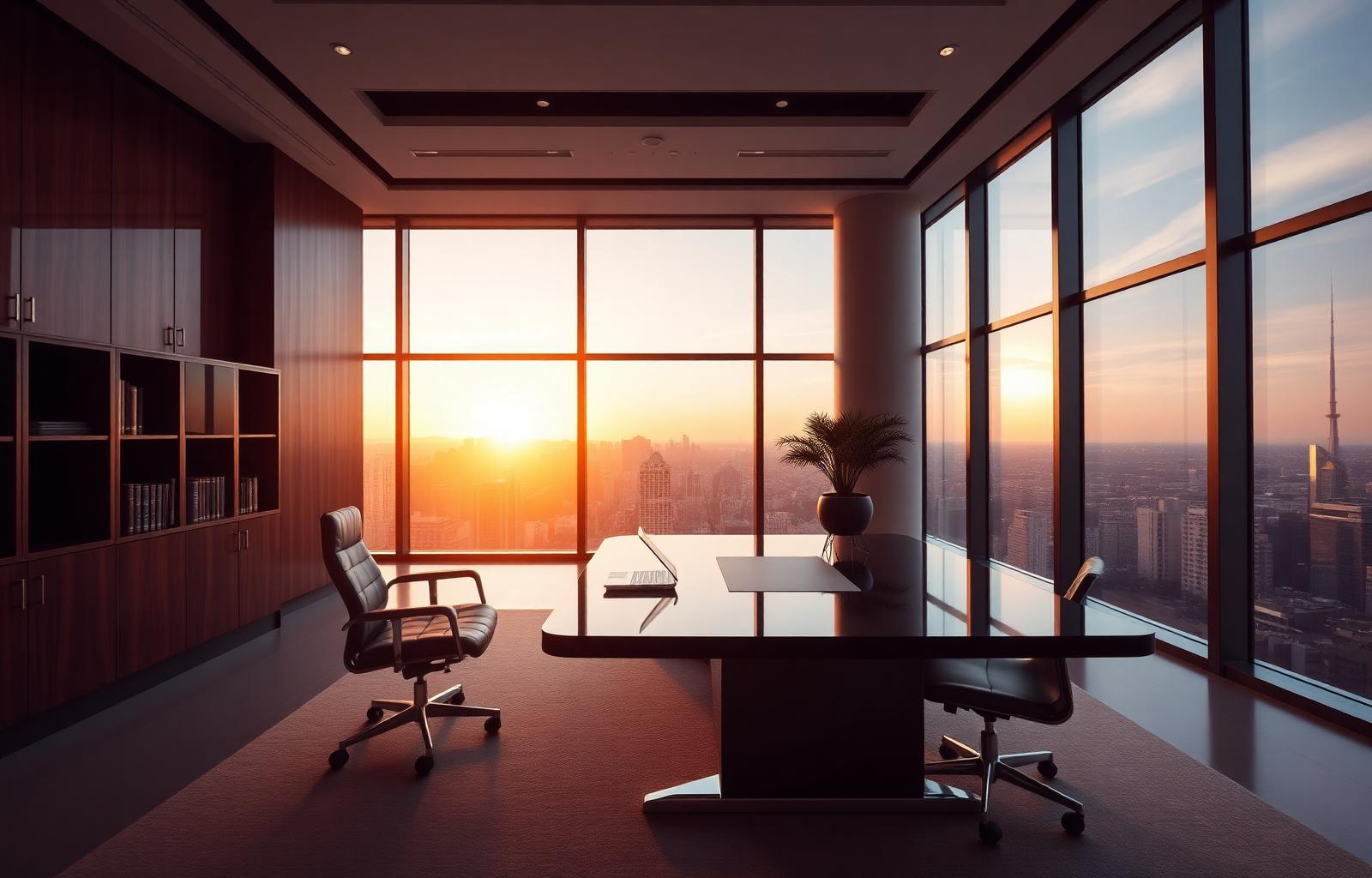 Spotless commercial office cleaned by IV Commercial Cleaning Services